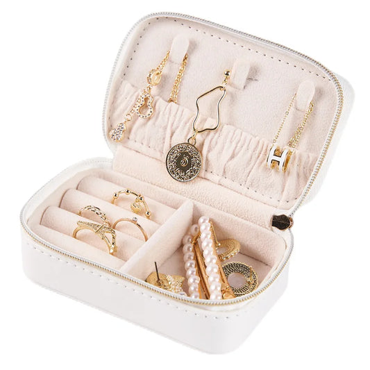 Mini Jewelry Box Travel Storage Bag