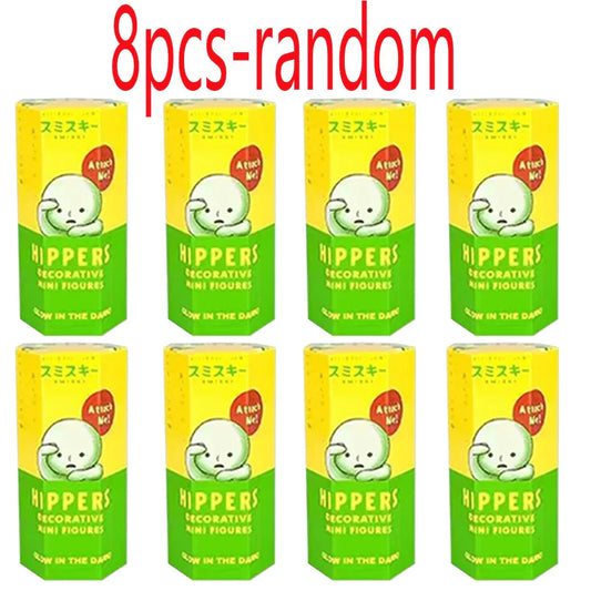 8pcs SMISKI Life Series Glow-in-the-Dark Dolls