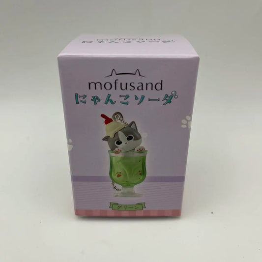 New Mofusand Cat Pudding Cold Drink Pendant Mini Figures
