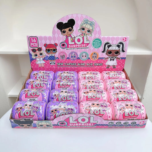 16pcs Lilo & Stitch Collect Action Figure Blind Box