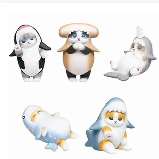 Mofusand Cat Cos Sanrio Shark Blind Box - Full Series