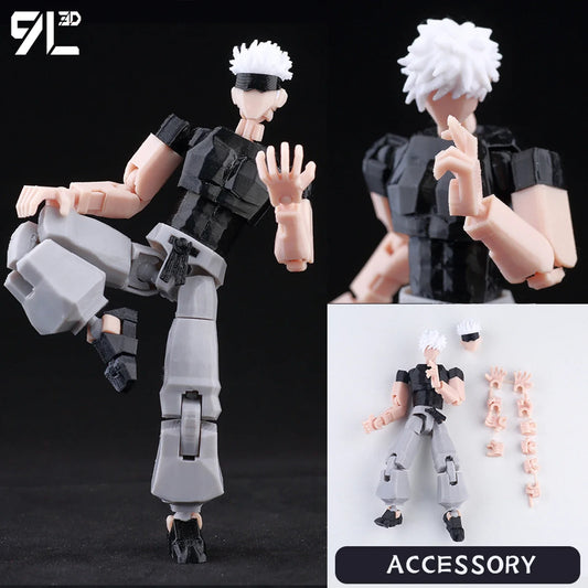 9L3D Printed Jujutsu Kaisen Action Figures
