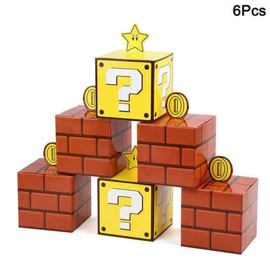 6Pcs Question Blocks Gift Box