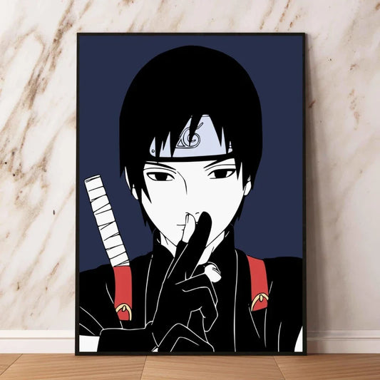 Classic Naruto Poster - Gaara HD Canvas Painting