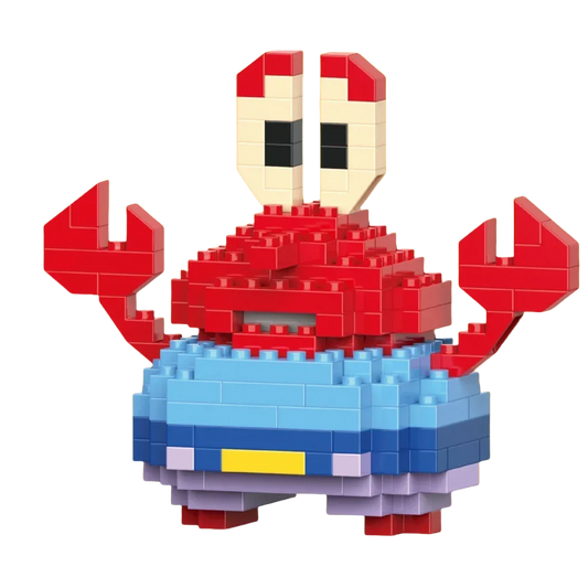 Hero Cartoon Micro Particle Building Blocks