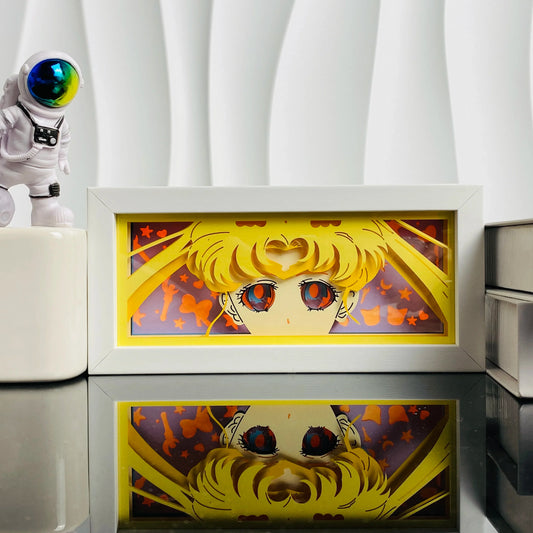 Anime Light Box Paper Cut Shadow Lightbox
