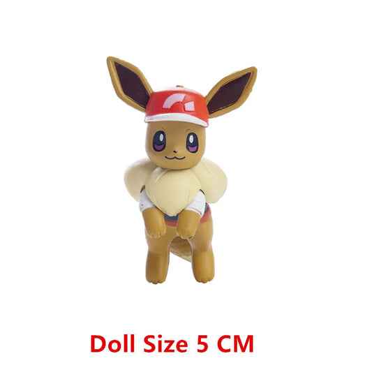 Pokémon Cartoon Movie Figures - Pikachu, Gengar, Mewtwo, Gurado