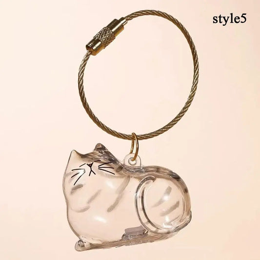 Pet Hair Storage Box - Transparent Keepsake Container