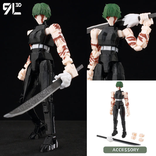 9L3D Printed Jujutsu Kaisen Action Figures