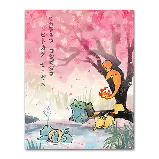 Pokémon Peripherals Posters - Pikachu, Rayquaza, Gyarados, Charizard