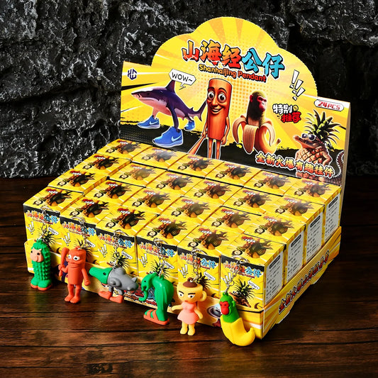 24pcs TungTungTungSahur Stick Man Blind Box