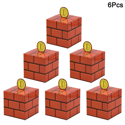 6Pcs Question Blocks Gift Box