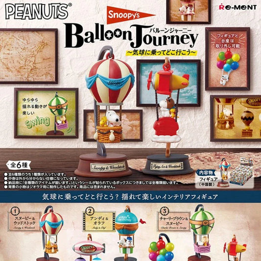 Re-ment Snoopy Balloon Tour Series Blind Box
